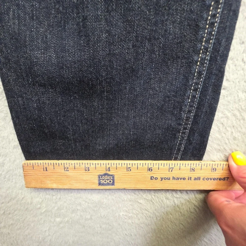 Levis 541 Jeans Mens 40x32 Black Athletic Tapered Leg Denim Dark Wash Classic‎